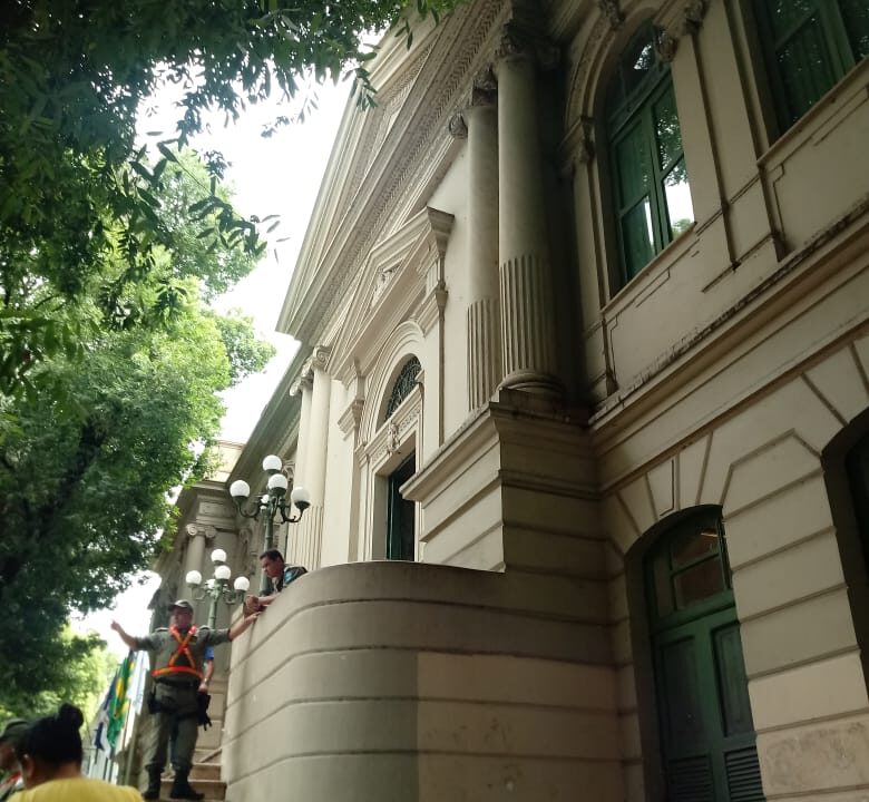 Fachada do Palácio da Cidade, sede da Prefeitura de Teresina