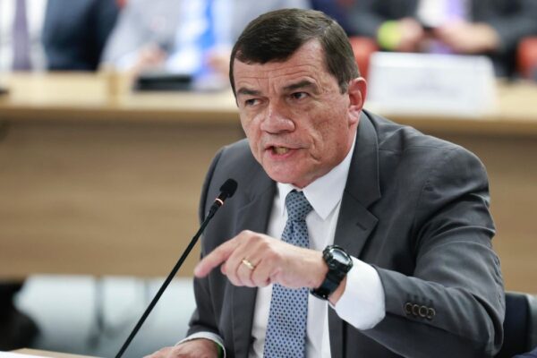 General Paulo Sérgio Nogueira, ex-ministro da Defesa, durante depoimento no Supremo Tribunal Federal (Fellipe Sampaio/STF)