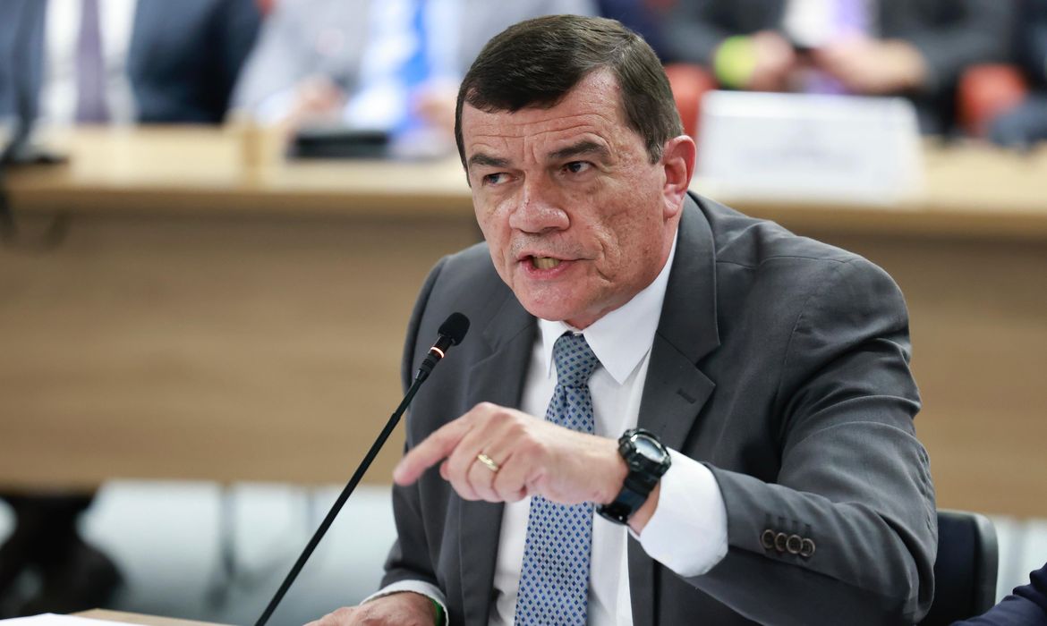 General Paulo Sérgio Nogueira, ex-ministro da Defesa, durante depoimento no Supremo Tribunal Federal (Fellipe Sampaio/STF)