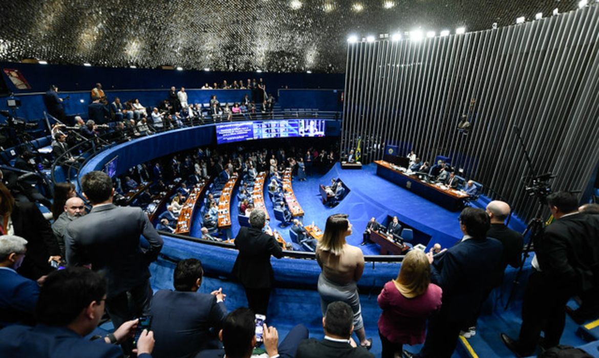 Plenário do Senado Federal. Foto: Edilson Rodrigues/Agência Senado
