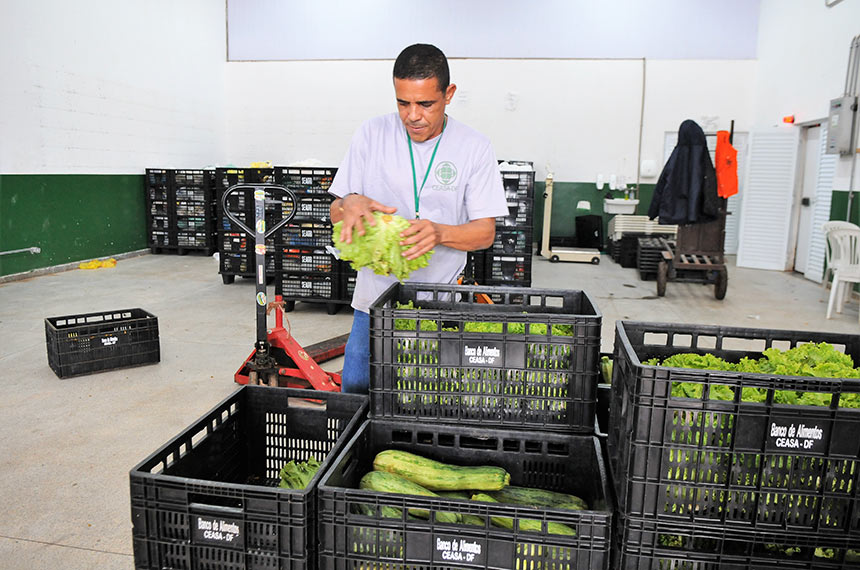 Excedentes de mercados podem alimentar famílias vulneráveis, prevê projeto